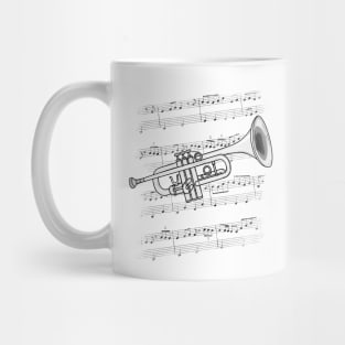 Trumpet Player Trumpeter Brass Musician Mug